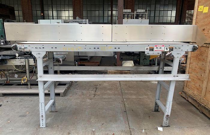 Used Conveyor, Belt, 18" x 9', C/st, Hytrol, 1/2 HP #S744290