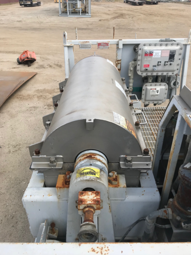 Used Derrick DE 1000 Hydraulic Centrifuge