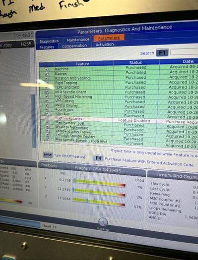 Used 2019 HAAS VF-2SSYT 5-Axis CNC Vertical Machining Center with 2022 TRT-160 Trunnion Table ***586 Hours***