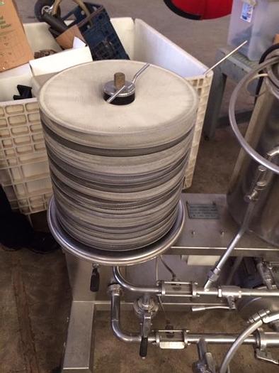 Used Filter, Pressure Leaf, 1 Sq m, Velo, DE Filter, #A738934