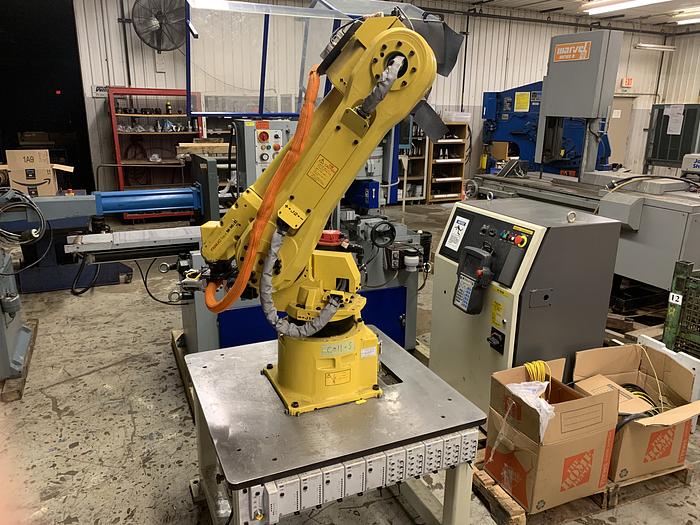 Used FANUC M16iB/10L WITH RJ3iC (R30iA) CONTROLLER