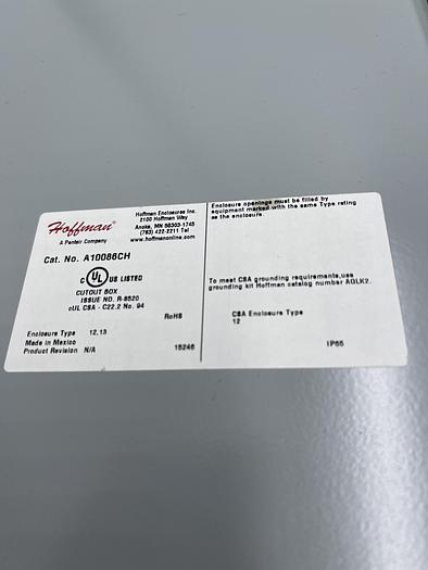Used Hoffman A10086CH, OMRON S8VK-G01524, MAC 35A-AAA-DDAJ-1KD