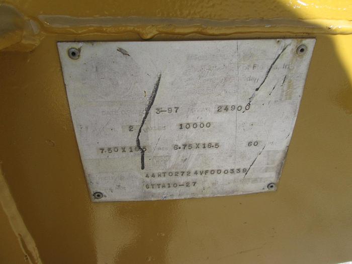 Used Globe 10 Ton Tag-a-long Trailer