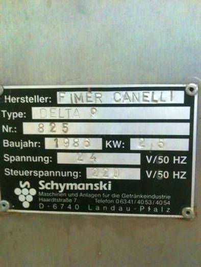 Used Fimer Canelli 9 valve filler