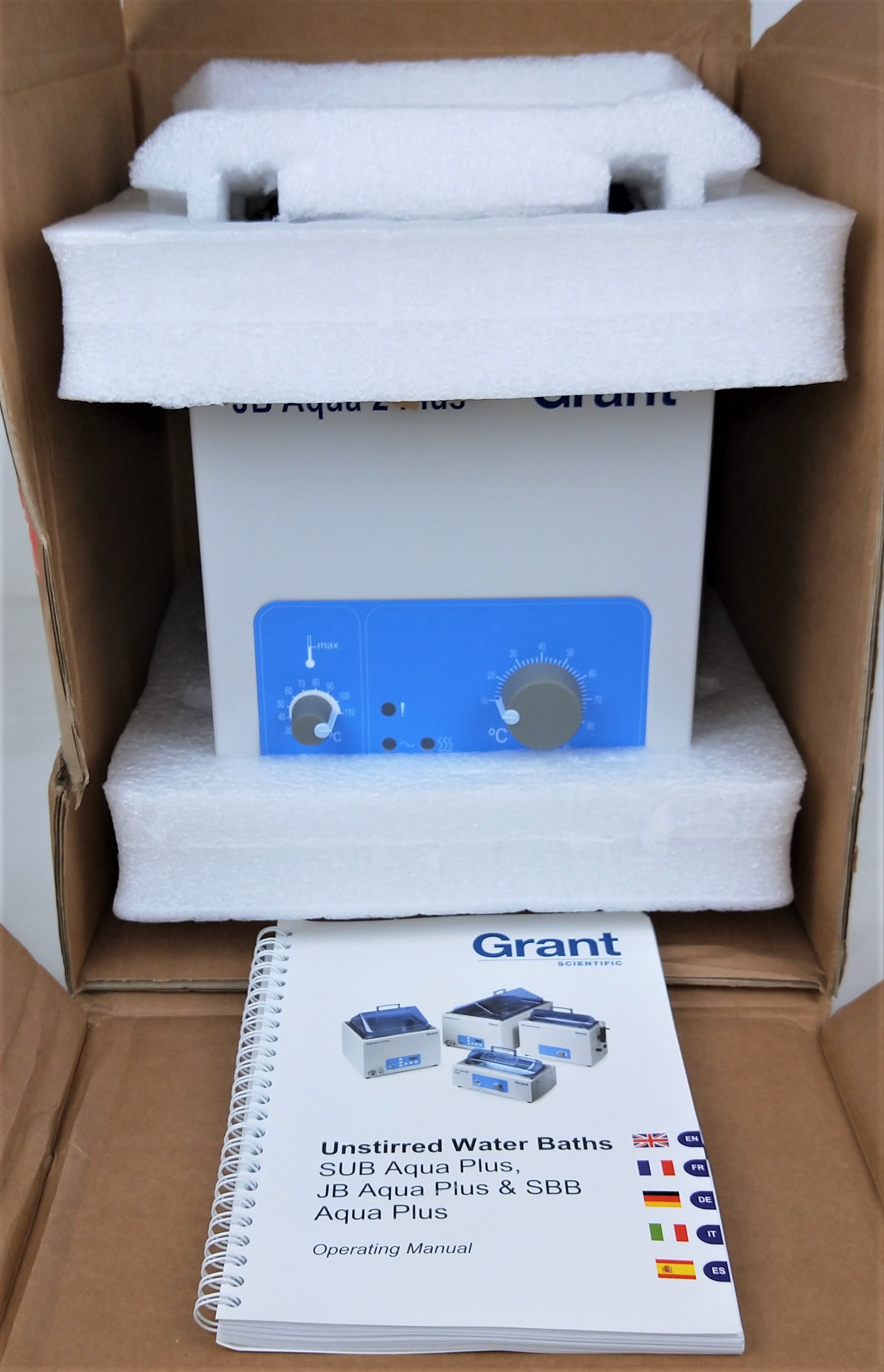 New Open Box Grant JB Aqua 2L Plus Analog Water Bath - 2L