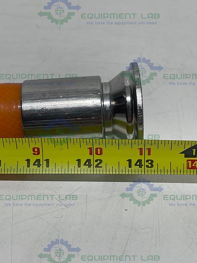 Used Saint Gobain  HOSSMP-16 Pure Fit 143" Hose w/ 1 1/2" Sanitary Fitting 125PSI