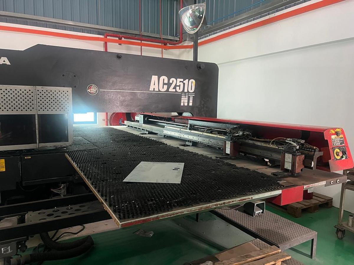 Used Amada AC2510 NT CNC Turret Punch Press