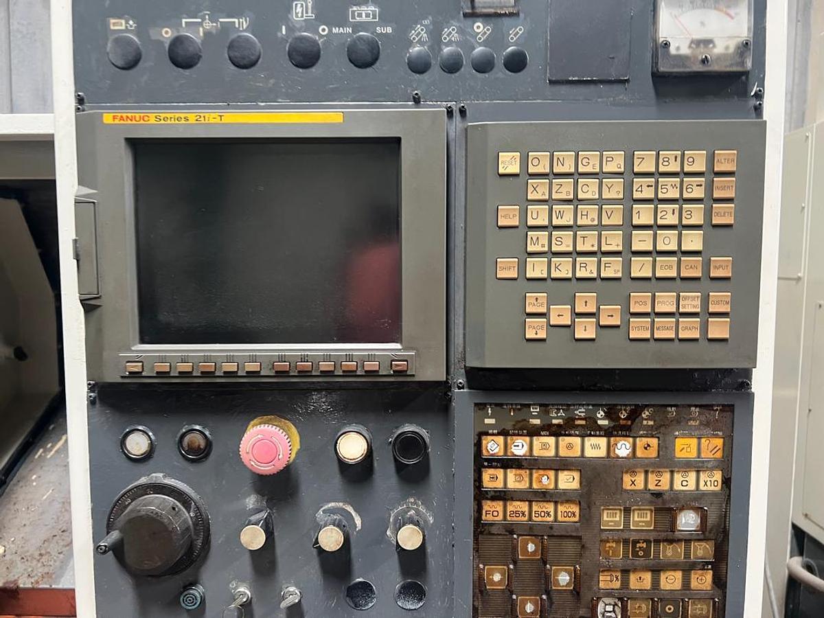 Used Takisawa EX-106K CNC Lathe Year 2000