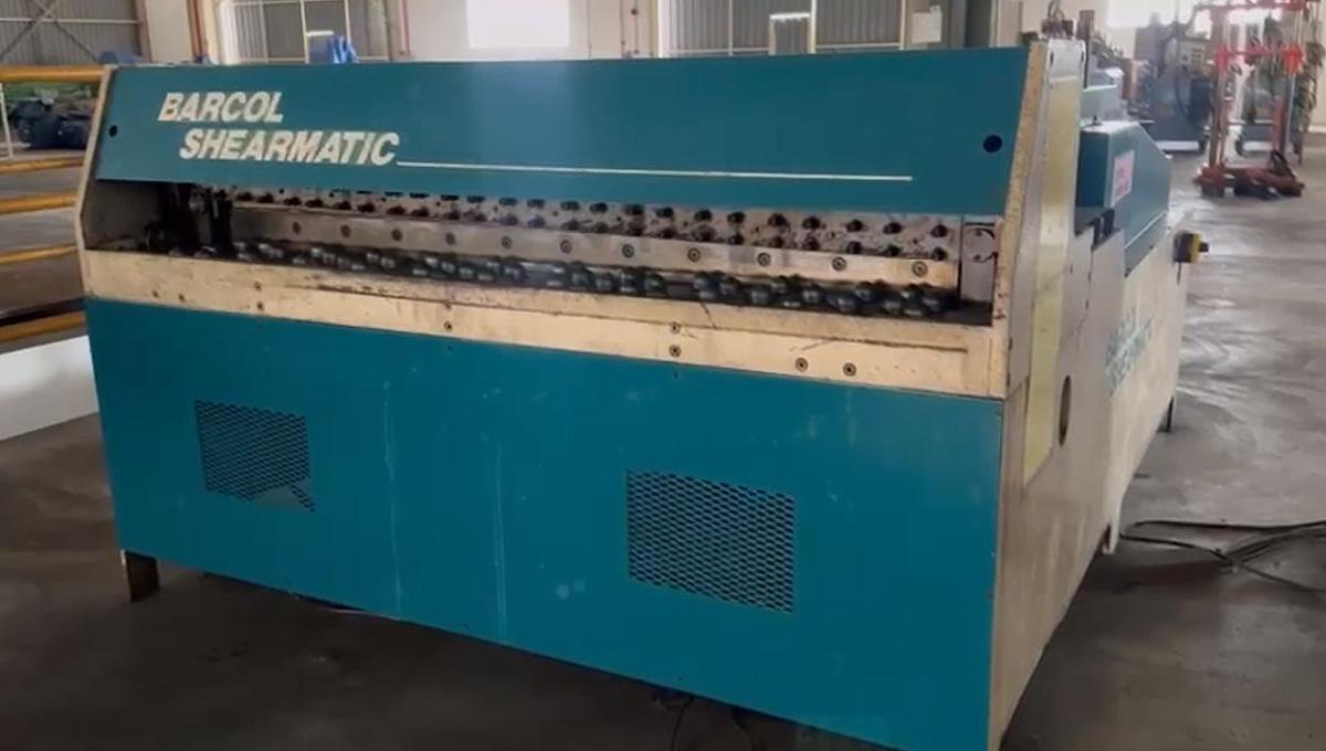 Used Barcol Auto Shearing Machine