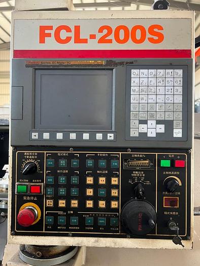 Used Year 2007 Force One FCL 200A CNC Lathe