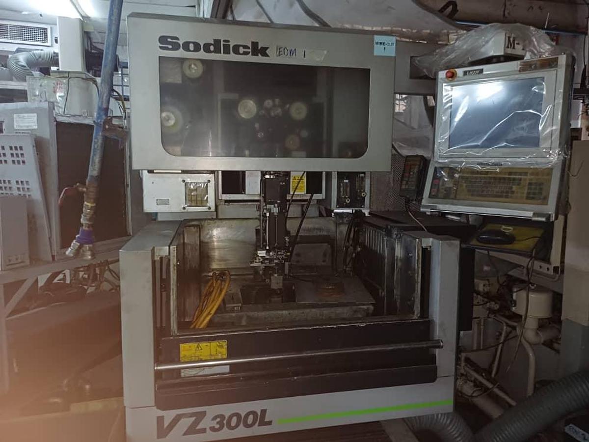 Used Sodick VL300Q Wire Cutting EDM Year 2016