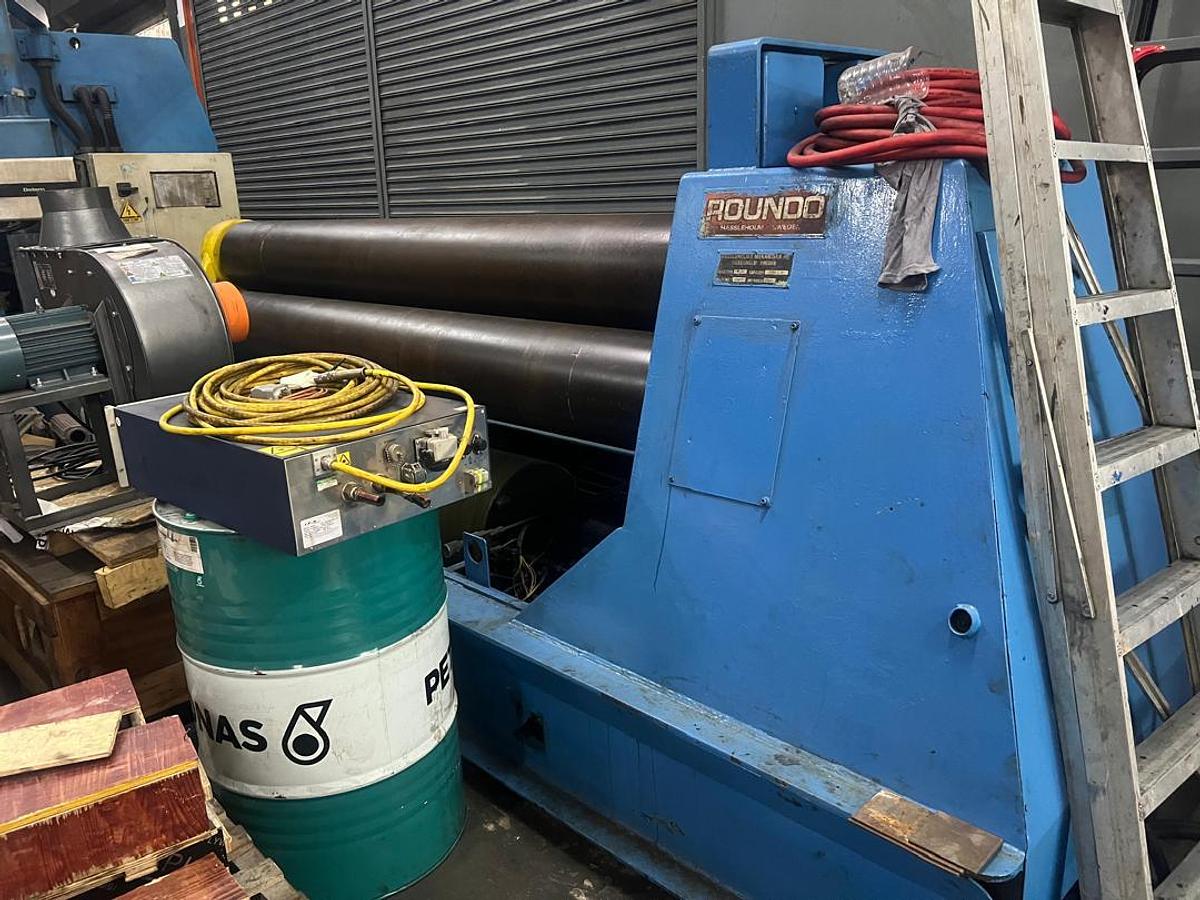 Used Hässleholms (Roundo) PS 310 Hydraulic Plate Bending Machine Year 1982