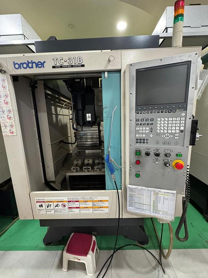 Used Brother TC-31B Vertical Machining Center Year 2010