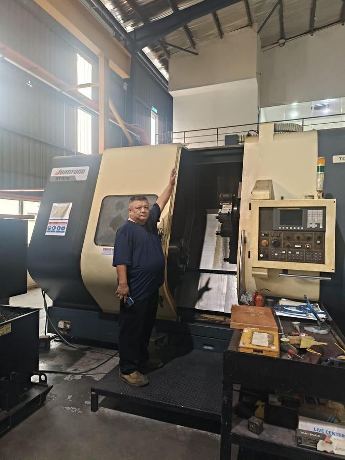 Used Johnford ST-40B CNC Turning Center Year 2018