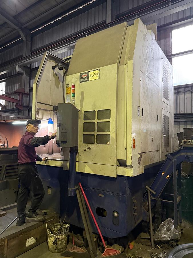 Used Honor VL-86A Vertical Turning Lathe Year 2015