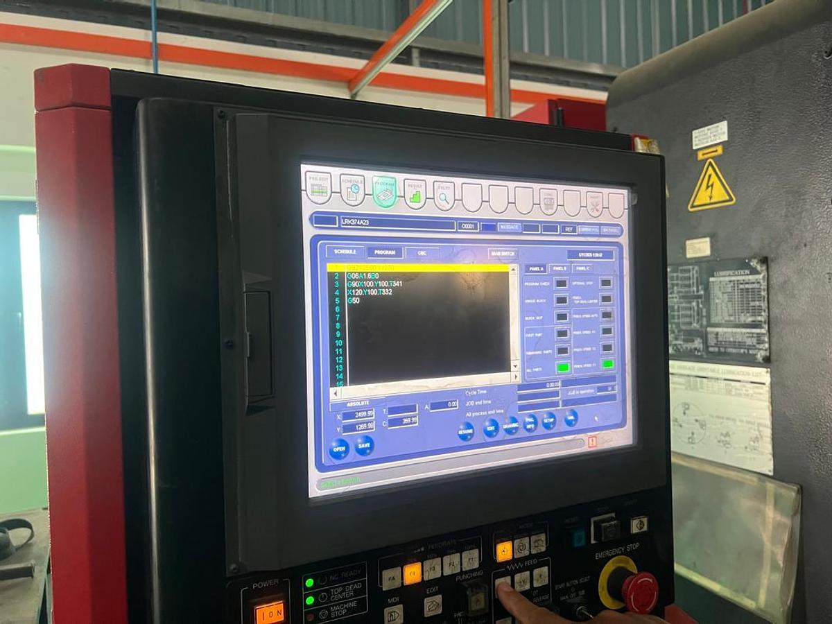 Used Amada AC2510 NT CNC Turret Punch Press