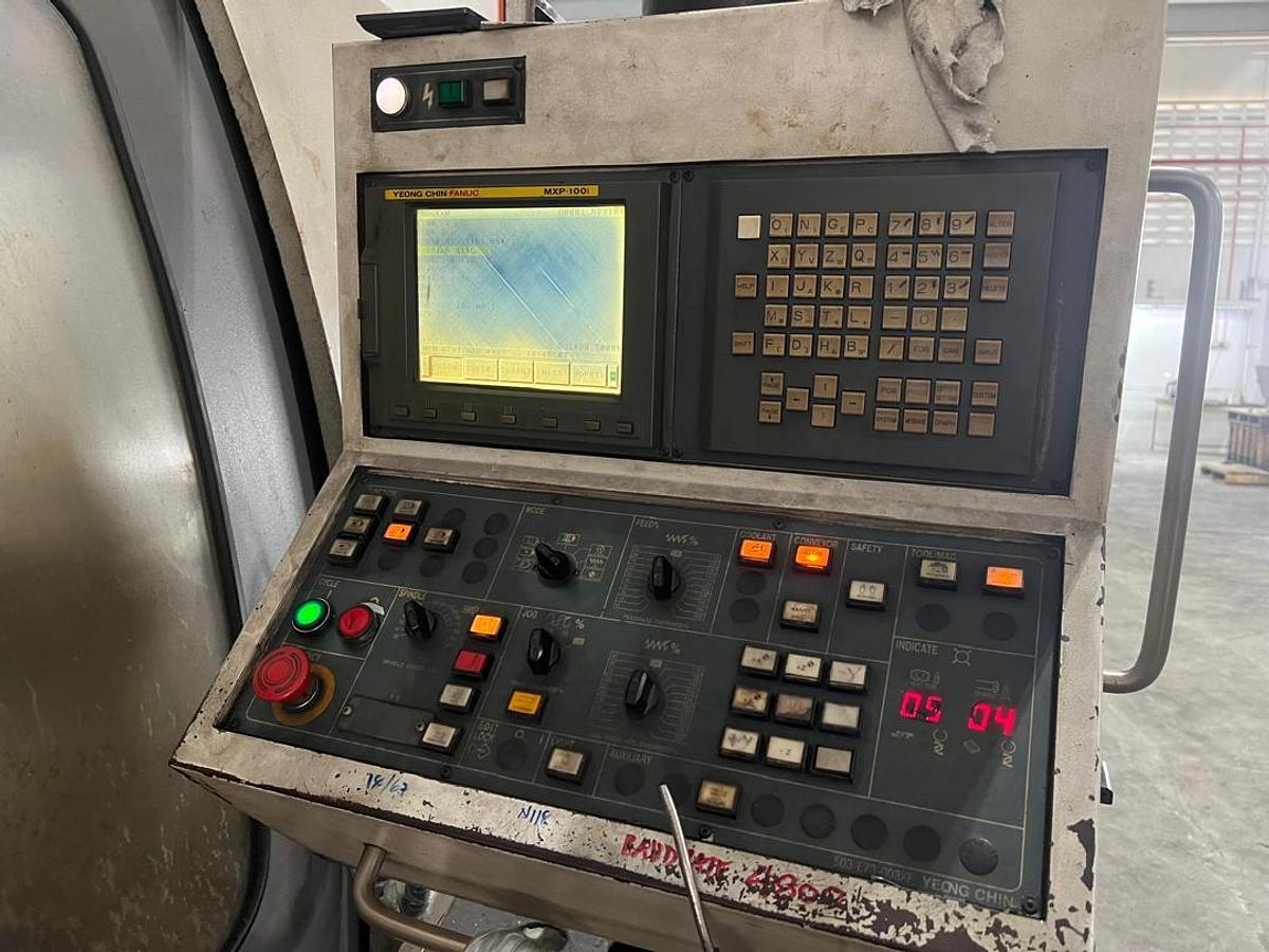 Used YCM TV188B Vertical Machining Center Year 2005