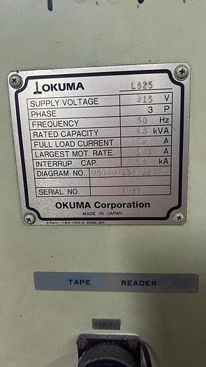 Used OKUMA LB25 CNC Lathe 
