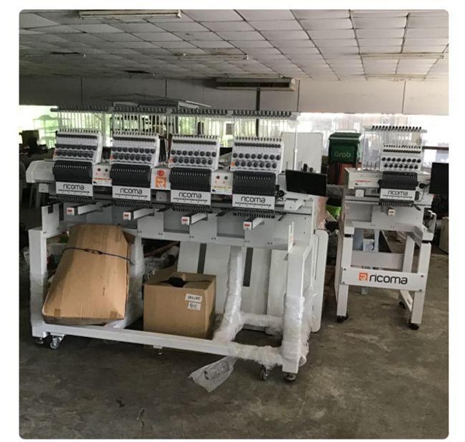 Used Ricoma MT-1504 Textile Machine