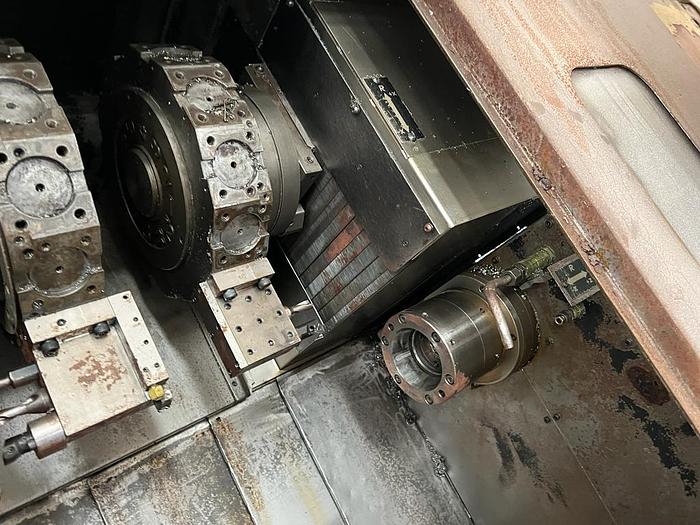 Used Nakamura-Tome TW10 Twin Spindle Twin Turret Lathe