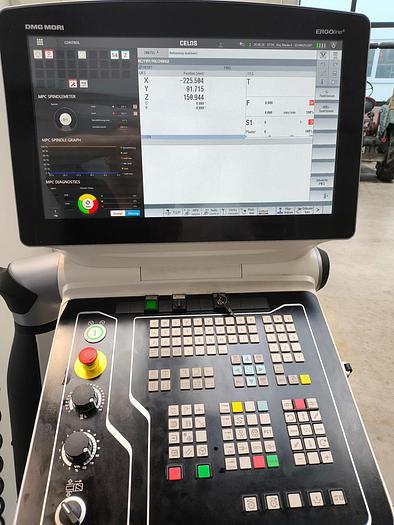 Used Year 2015 DMU50 with Pallet changer 10 stations 5 Axis Universal Machining Center source Alvin 18.10.24