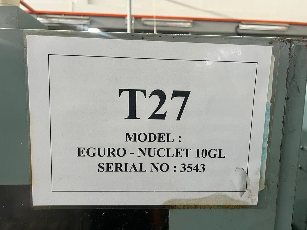 Used Eguro Nuclet 10GL CNC Gang Type Lathe