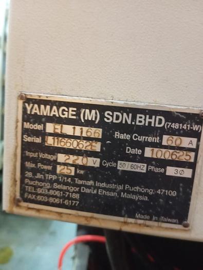 Used Year 2010 ETEC 1166 Vertical Milling Machine