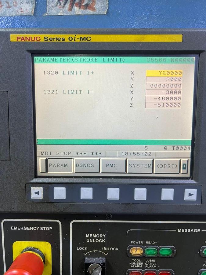 Used Dahlih MCV-720 Vertical Machining Center Year 2007