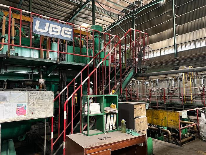 Used UBE 2500T Year 1996 Die Casting Machine 