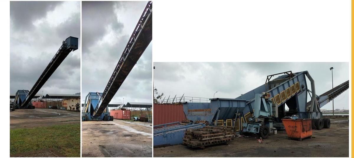 Used Samson Stormajor BF0803W Truck Unloader