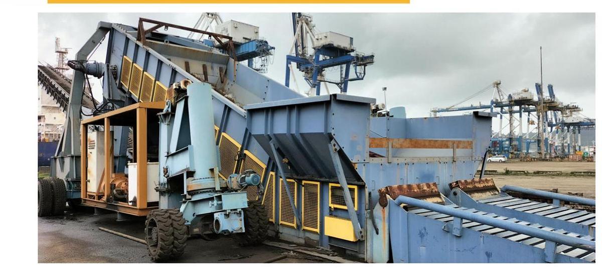 Used Samson Stormajor BF0803W Truck Unloader