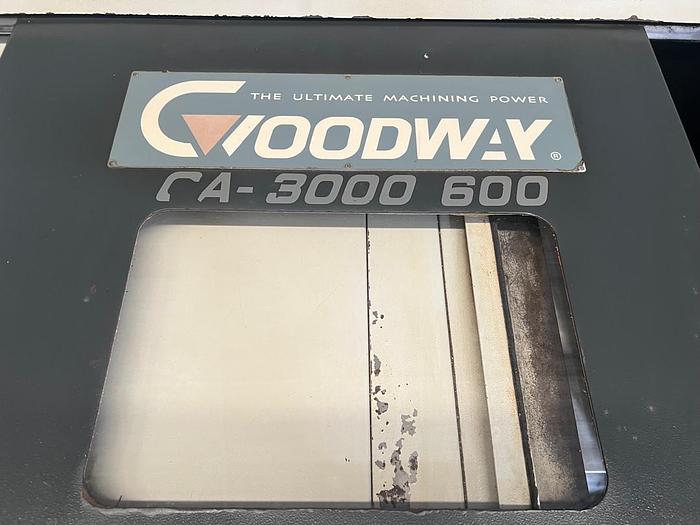 Used Year 2012 GOODWAY GA 3000-600 Lathe