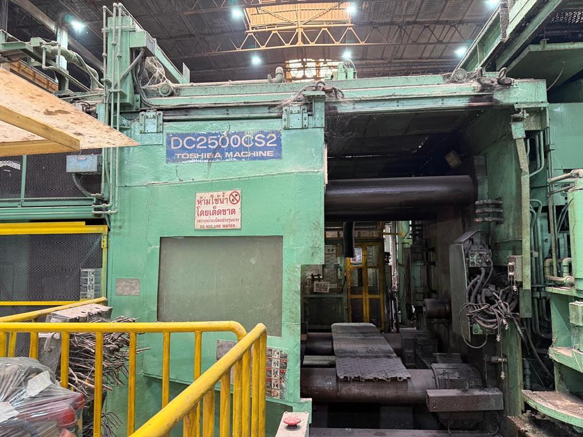Used Toshiba DC2500CS2 Die Casting Machine Year 2006