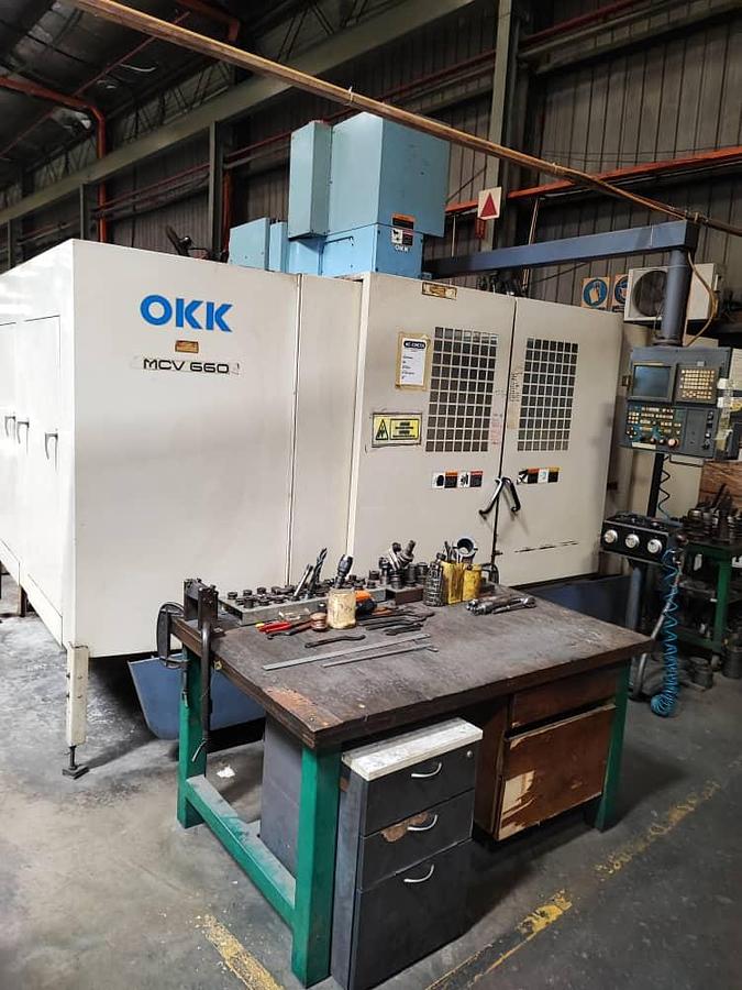 Used OKK MCV660 Vertical Machining Center