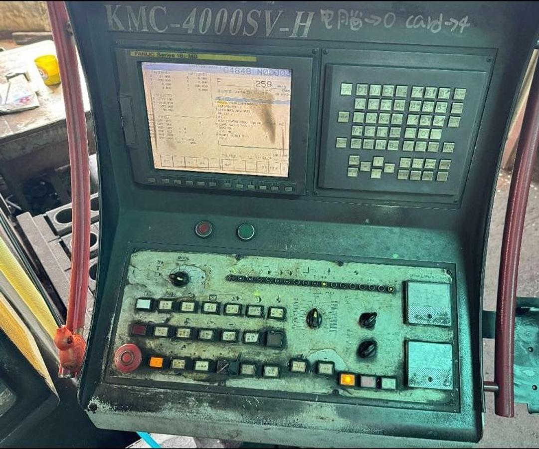 Used Kao Ming KMC 4000 SV-H Double Column Machining Center