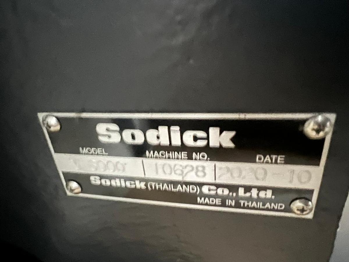 Used Sodick VL600Q Wire Cutting EDM Year 2020