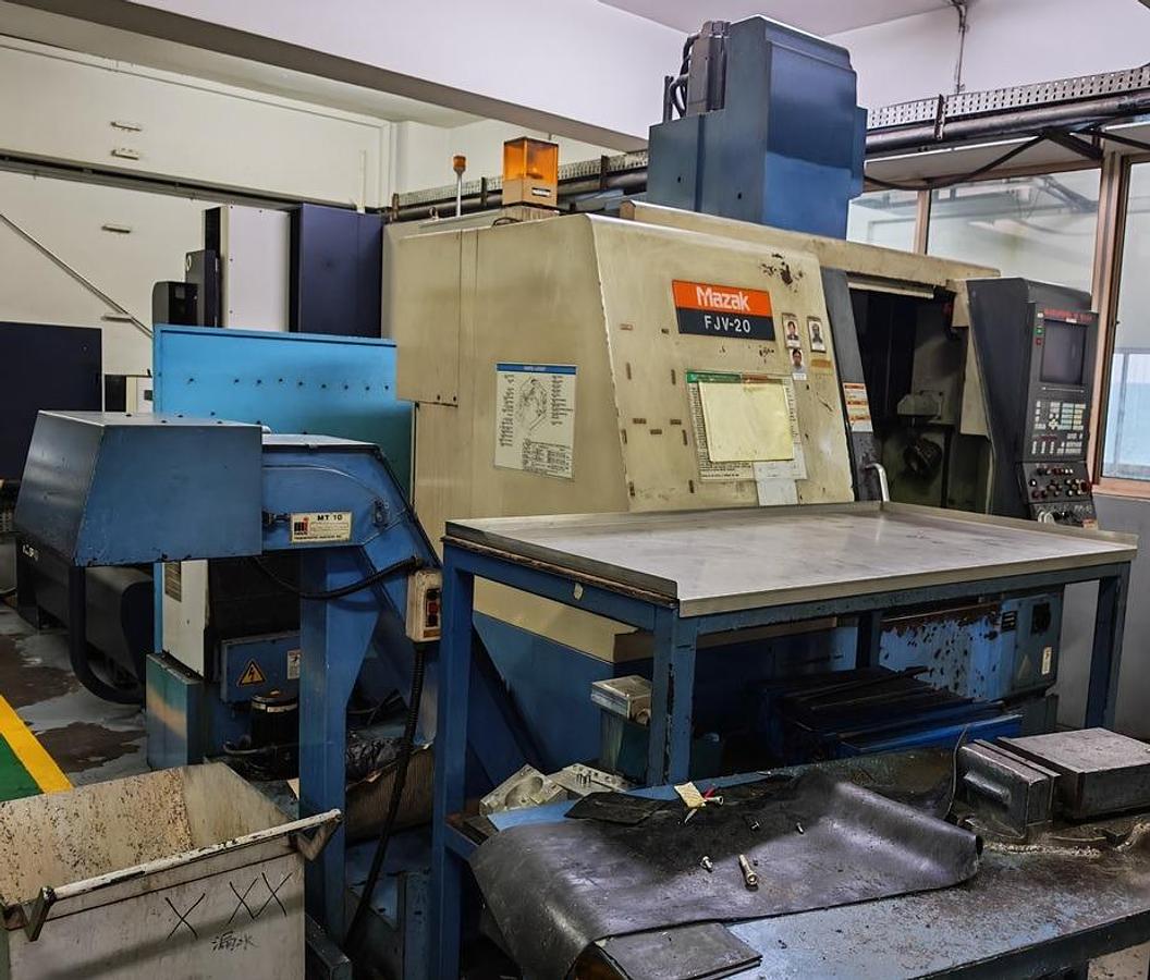 Used  Mazak FJV-20 CNC Vertical Machining Center Year 1997