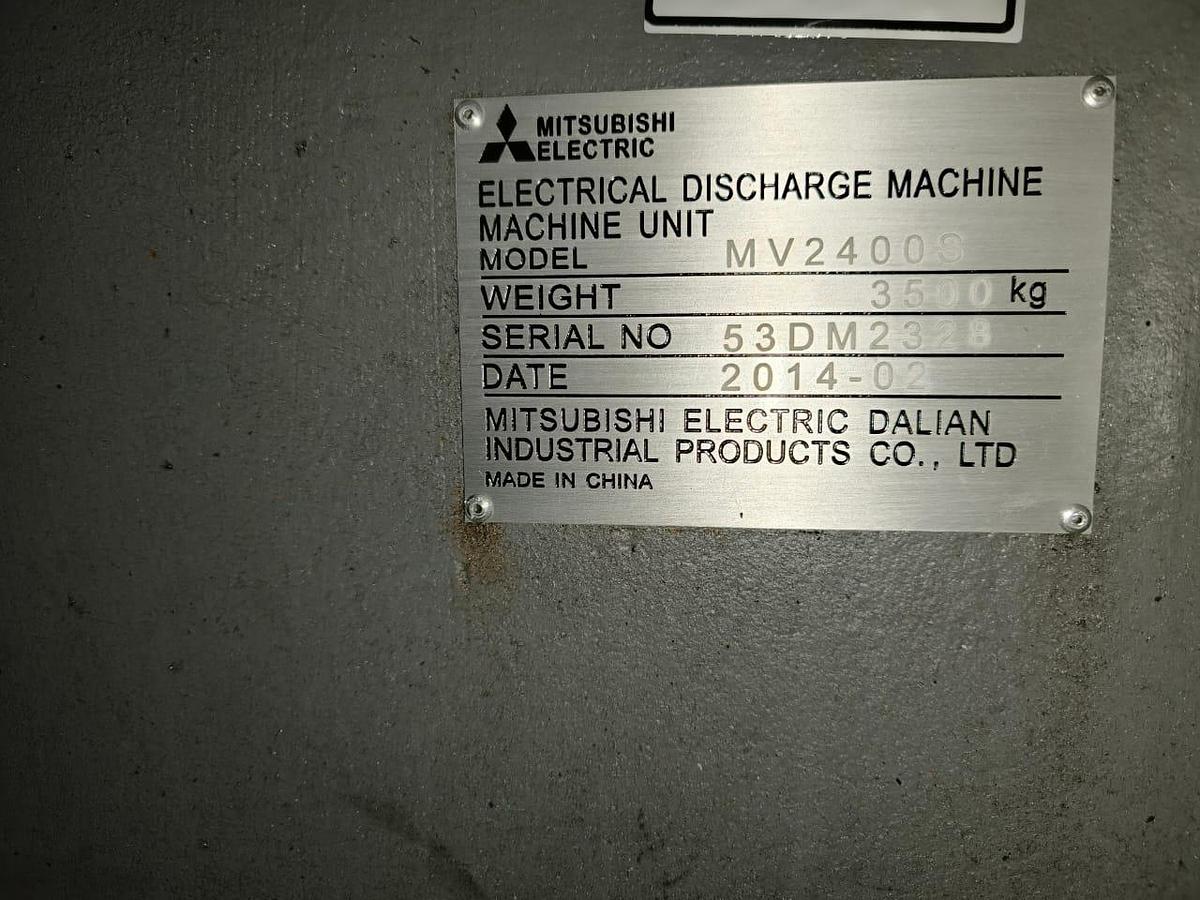 Used Mitsubishi MV2400S Wire Cut EDM Machine Year 2014