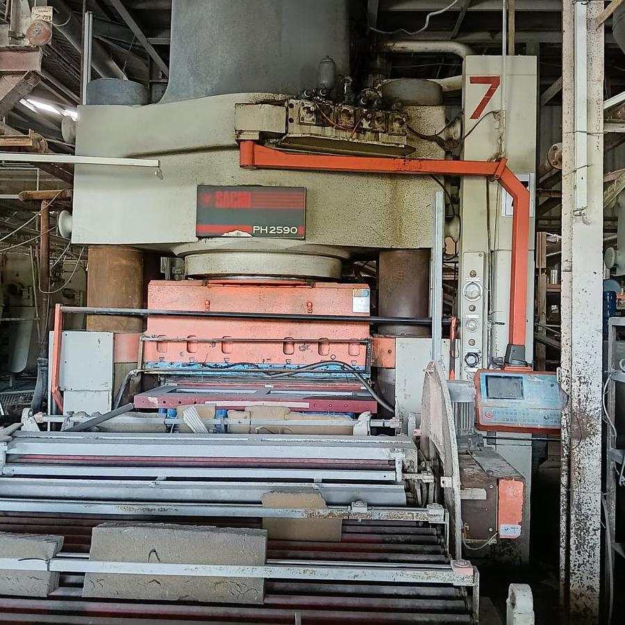Used Sacmi PH2590 Automatic Hydraulic Press