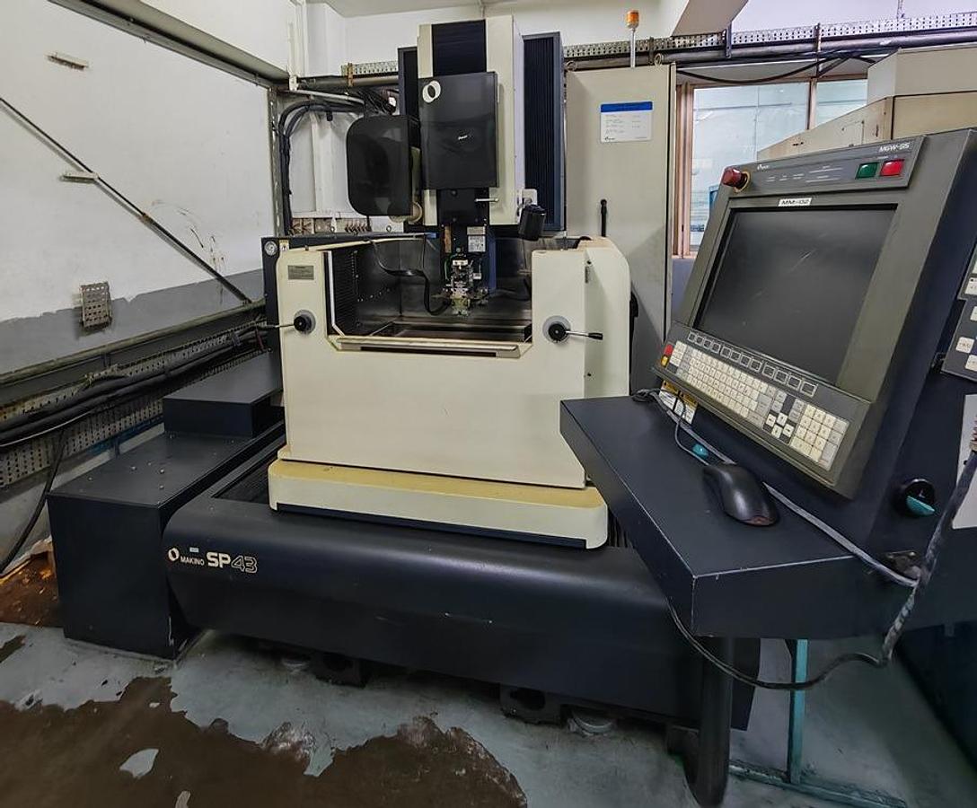 Used Makino SP43 CNC Wire EDM Year 2006