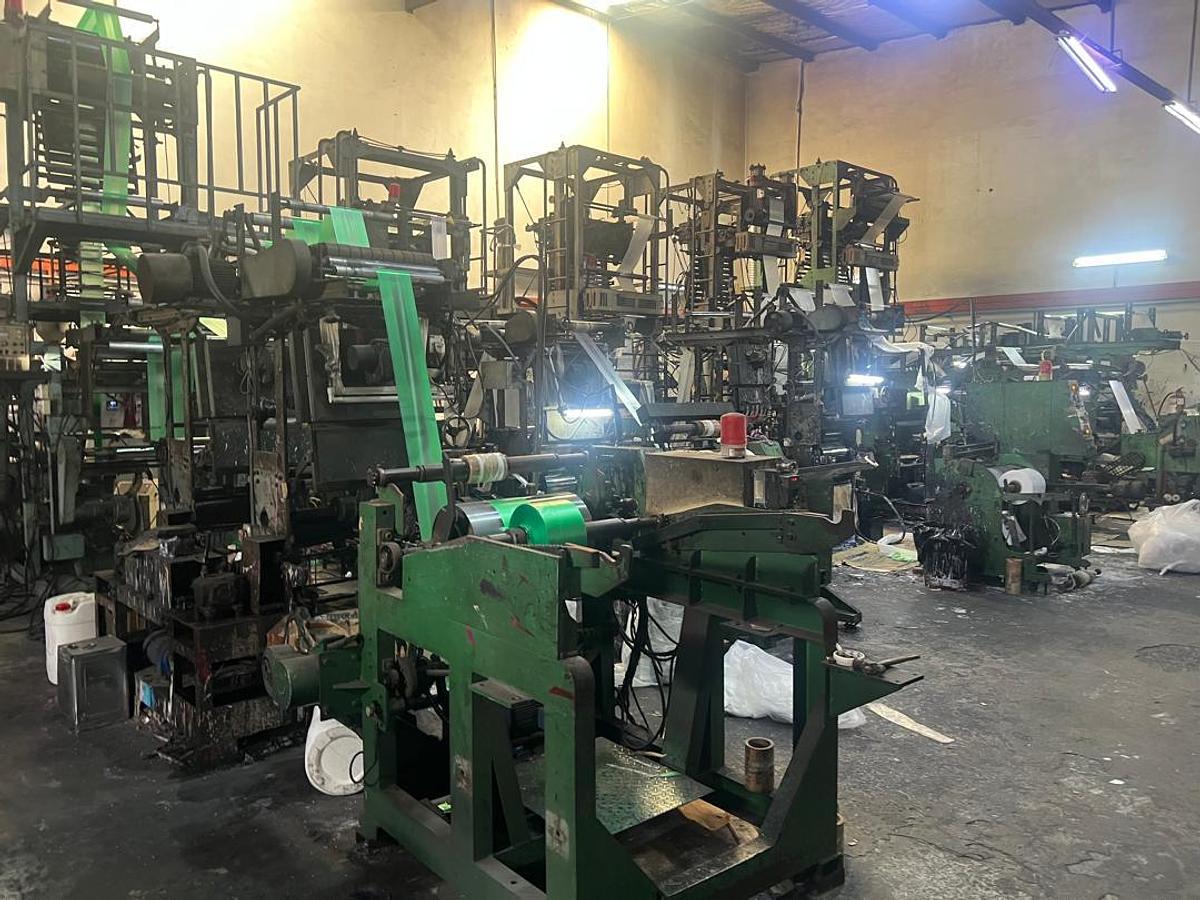 Used Plastic Bag Manufacturing Machine