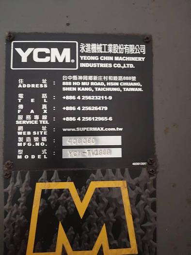 Used Year 2004 YCM TV188B Vertical Machining Center