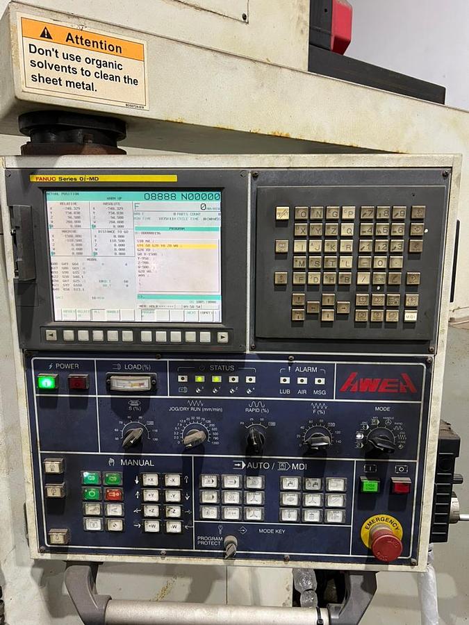 Used Yama Seiki AWEA MB-1512 Horizontal Machining Center 