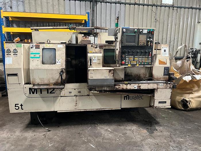 Used MURATEC Twin Spindle Twin Turret Year 2002 CNC Turning Centre