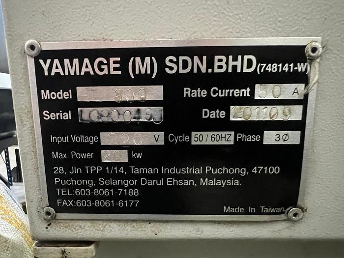 Used ETEC EL800 Year 2011 CNC Milling Machine