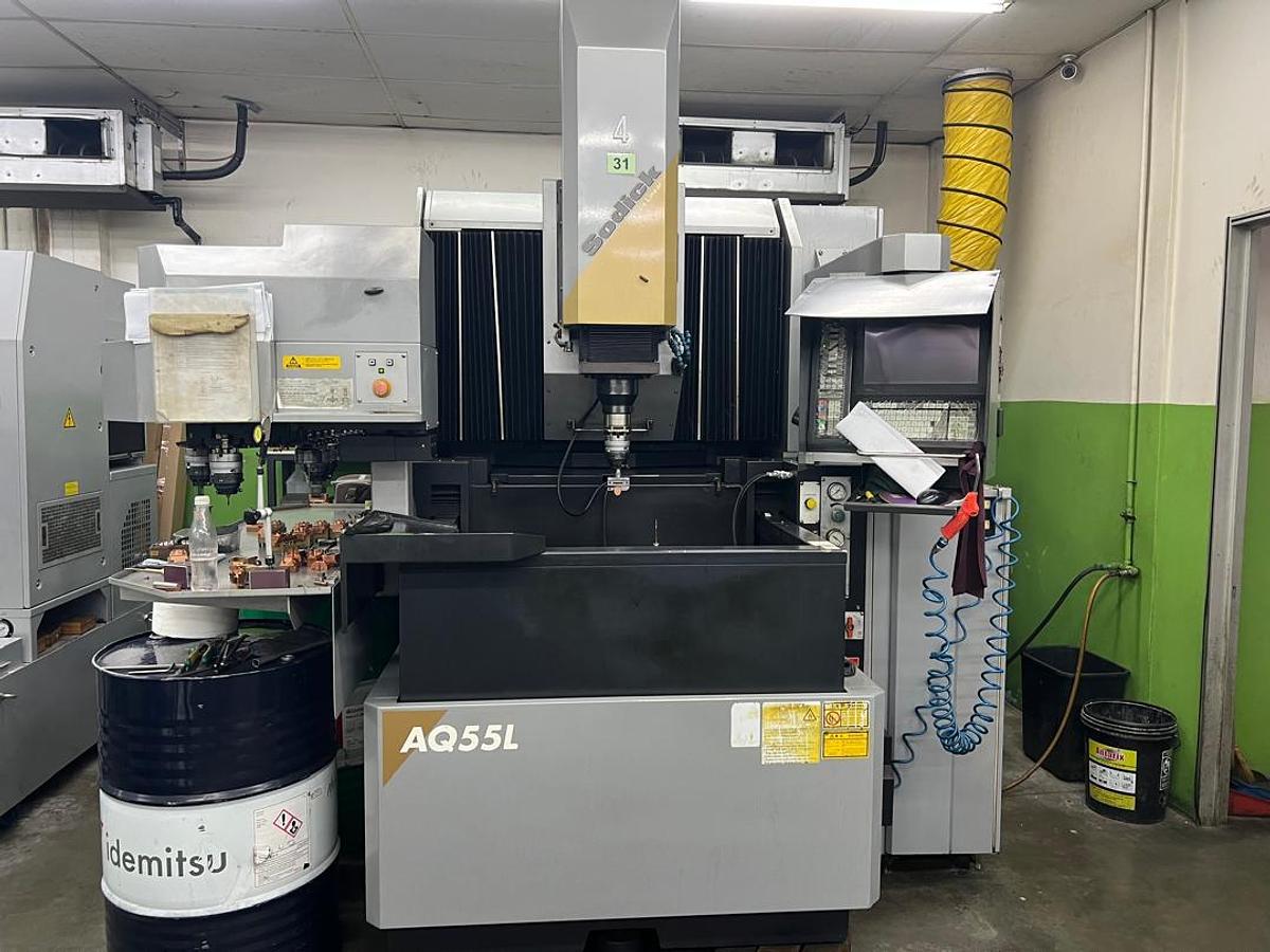Used Sodick AQ55L Die Sinking EDM Year 2005