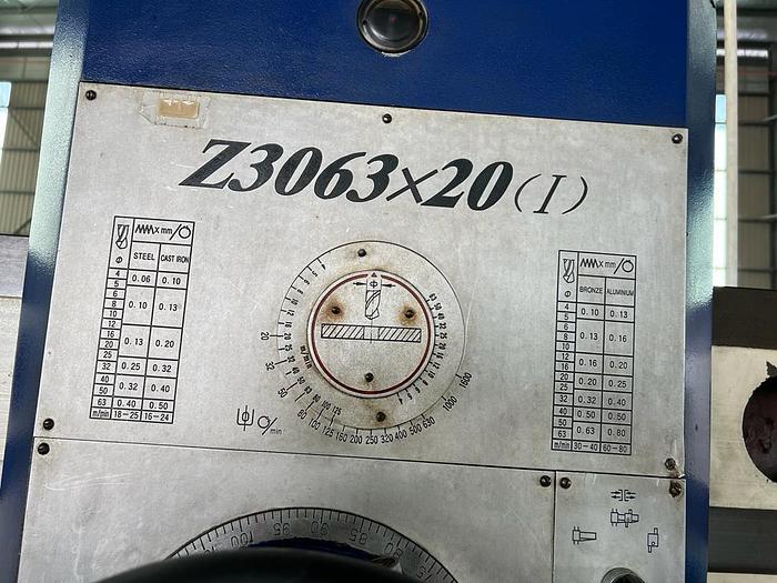 Used Radial Drilling Machine Z3063x20/1
