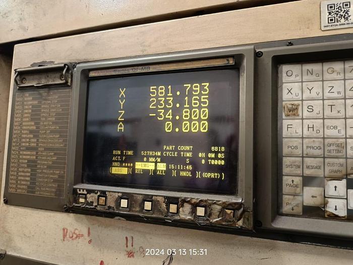 Used Hartford MVP-8A Year 2006 Vertical Machining Center