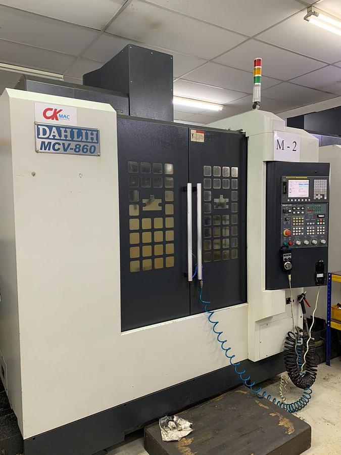 Used Dahlih MCV-860 Vertical Machining Center Year 2017