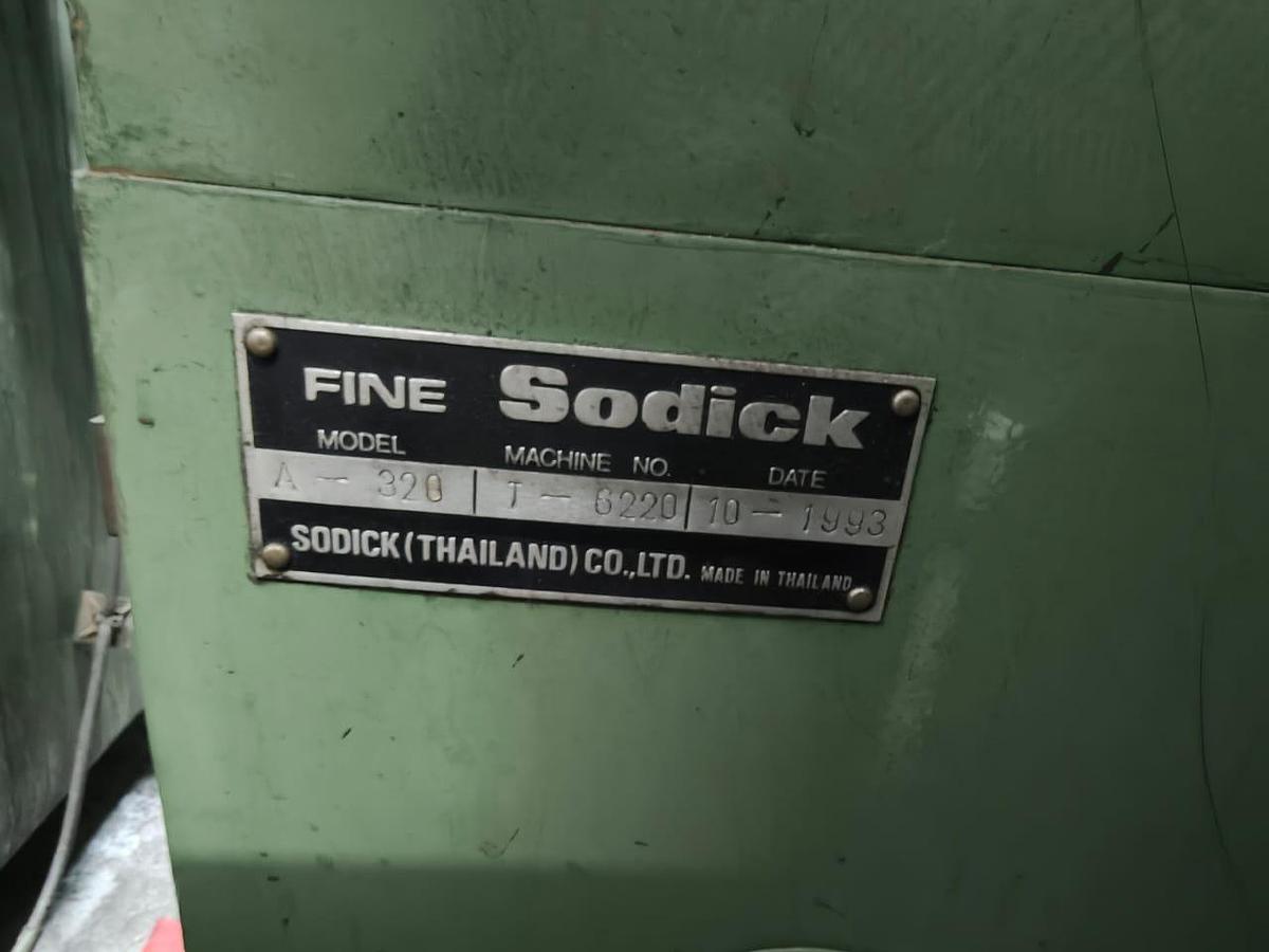 Used Sodick A320D Wire Cutting EDM Machine Year 1993